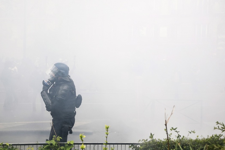 Απεργιακές κινητοποιήσεις για την Εργατική Πρωτομαγιά και το συνταξιοδοτικό στο Παρίσι