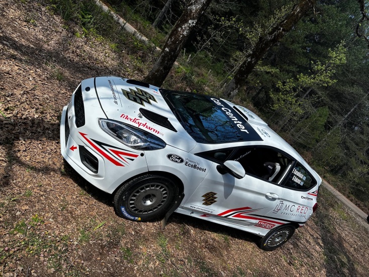 Ολυμπιακό Ράλι: Νώντας Καρανικόλας - Γιώργος Κακαβάς ξεχώρισαν με το Ford Fiesta Rally4 του Car Center στα χρώματα της ATHENS VOICE