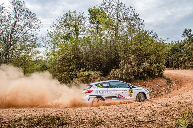 Ολυμπιακό Ράλι: Νώντας Καρανικόλας - Γιώργος Κακαβάς ξεχώρισαν με το Ford Fiesta Rally4 του Car Center στα χρώματα της ATHENS VOICE