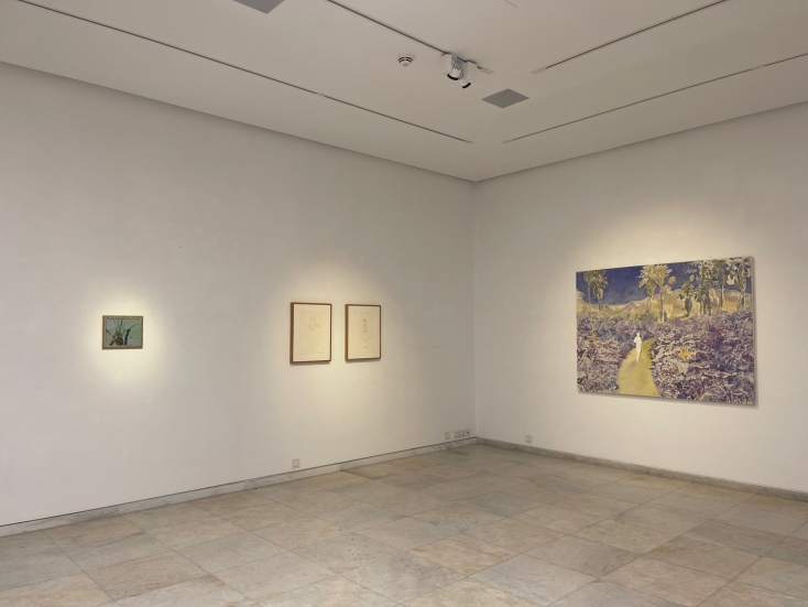 Άποψη της έκθεσης 11 Women United for Children στην γκαλερί Ζουμπουλάκη