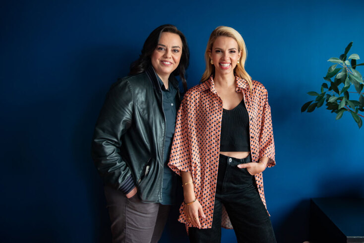 Η Μαρία Κοζάκου και η Τζένη Μελιτά.