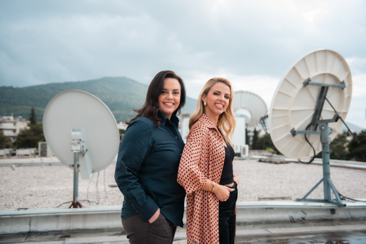 Η Μαρία Κοζάκου και η Τζένη Μελιτά.