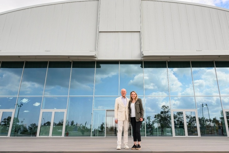 Lamda Development: Στο Ελληνικό ξεναγήθηκε o διεθνώς αναγνωρισμένος αρχιτέκτονας Λόρδος Νόρμαν Φόστερ - Ενημερώθηκε για την πορεία των εργασιών.