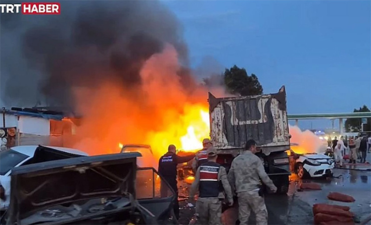 Καραμπόλα οχημάτων στην Τουρκία