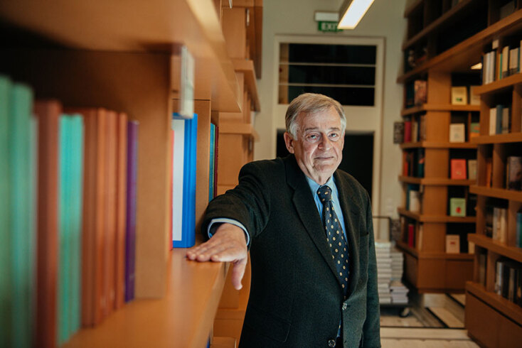 Ο Ομότιμος Καθηγητής της Φιλοσοφίας του Δικαίου και Ακαδημαϊκός, Παύλος Σούρλας