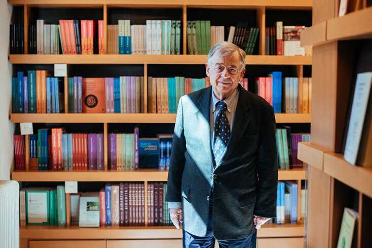 Ο Ομότιμος Καθηγητής της Φιλοσοφίας του Δικαίου και Ακαδημαϊκός, Παύλος Σούρλας