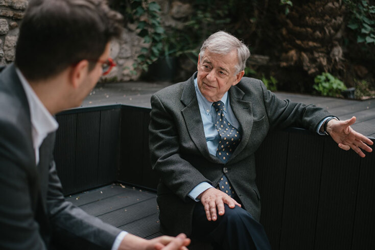 Ο Ομότιμος Καθηγητής της Φιλοσοφίας του Δικαίου και Ακαδημαϊκός, Παύλος Σούρλας