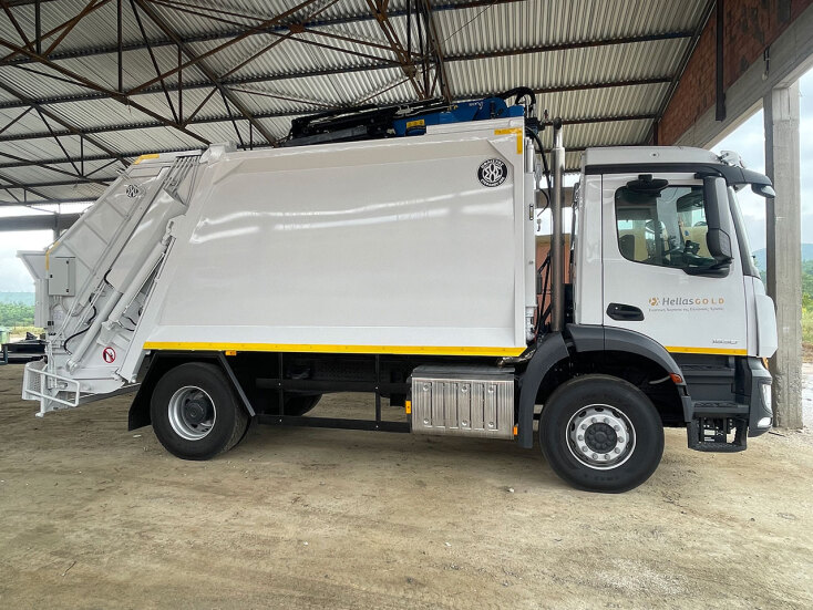 Νέο απορριμματοφόρο όχημα στο Δήμο Αριστοτέλη