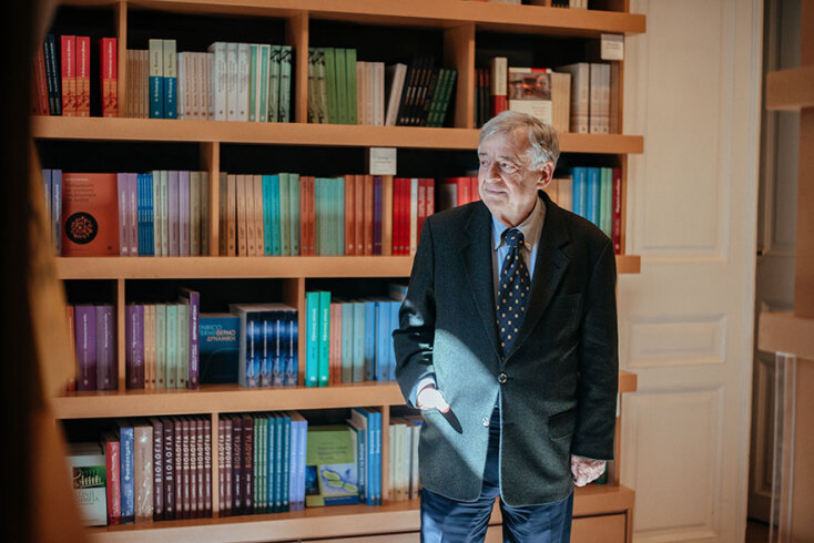 Ο Ομότιμος Καθηγητής της Φιλοσοφίας του Δικαίου και Ακαδημαϊκός, Παύλος Σούρλας