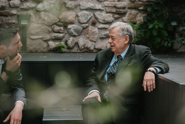 Ο Ομότιμος Καθηγητής της Φιλοσοφίας του Δικαίου και Ακαδημαϊκός, Παύλος Σούρλας