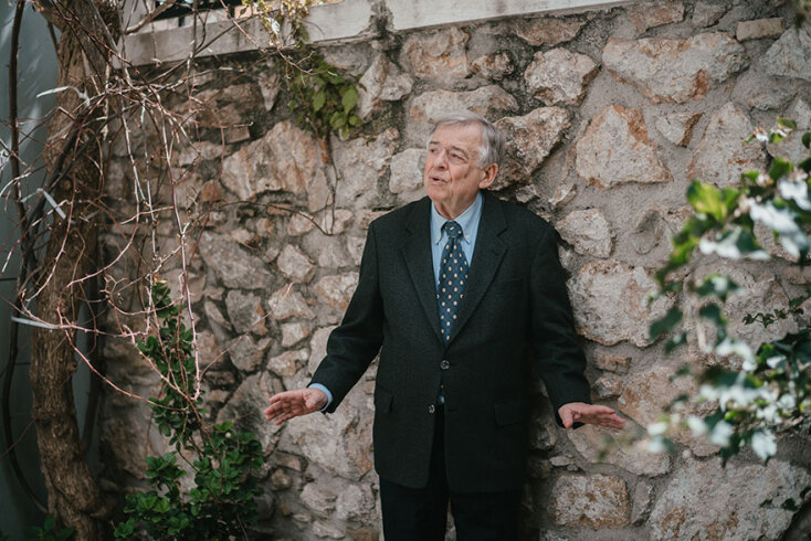 Ο Ομότιμος Καθηγητής της Φιλοσοφίας του Δικαίου και Ακαδημαϊκός, Παύλος Σούρλας