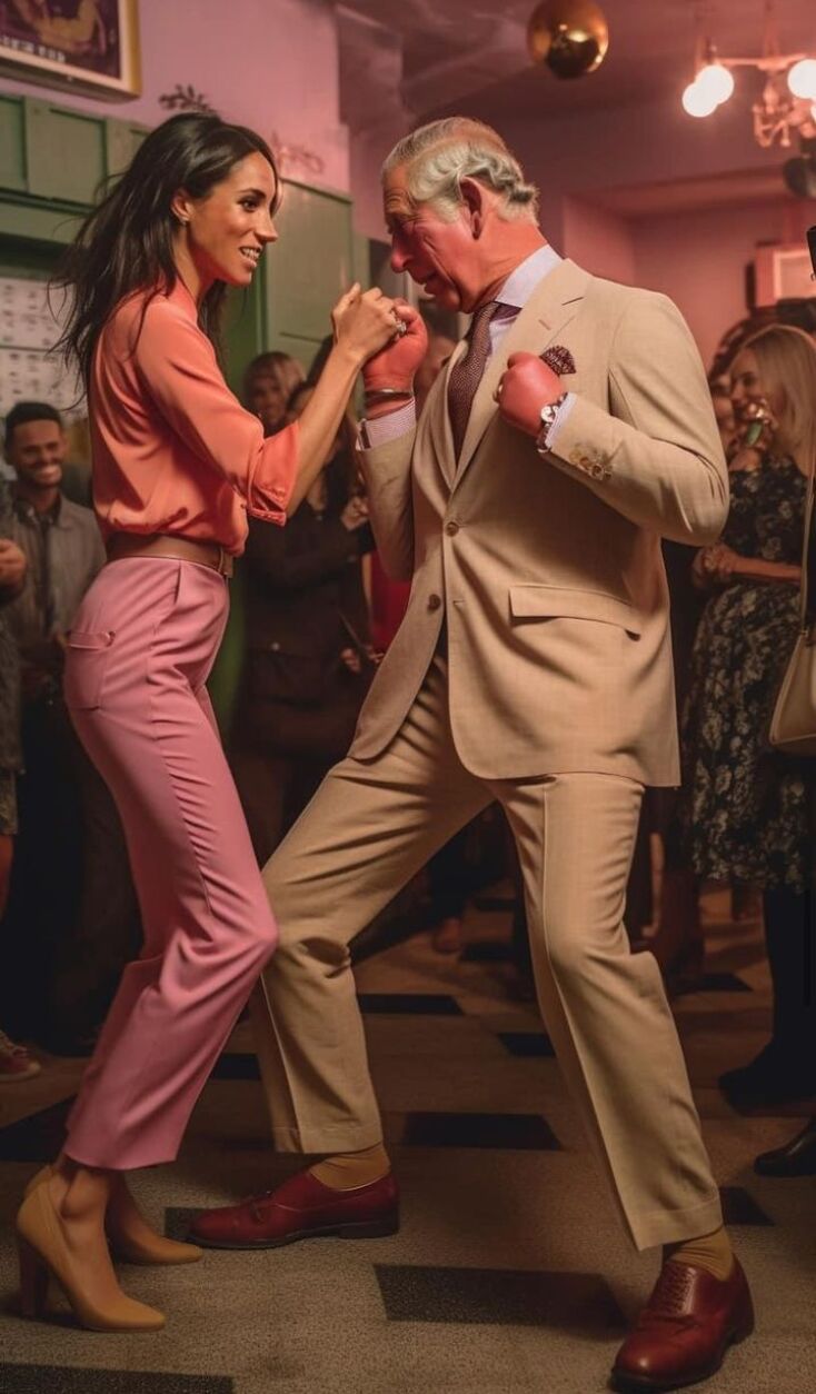 O Κάρολος με χαβανέζικο, η Κέιτ DJ: Η τεχνητή νοημοσύνη «φαντάστηκε» το πάρτι της στέψης