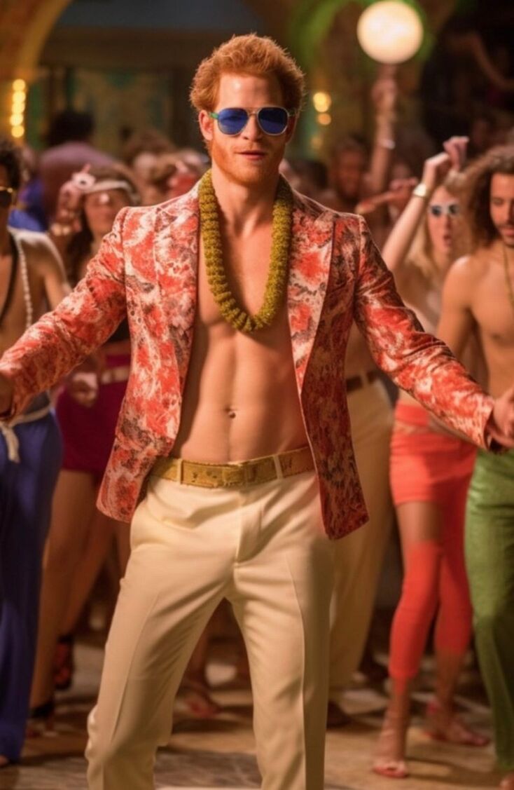 O Κάρολος με χαβανέζικο, η Κέιτ DJ: Η τεχνητή νοημοσύνη «φαντάστηκε» το πάρτι της στέψης