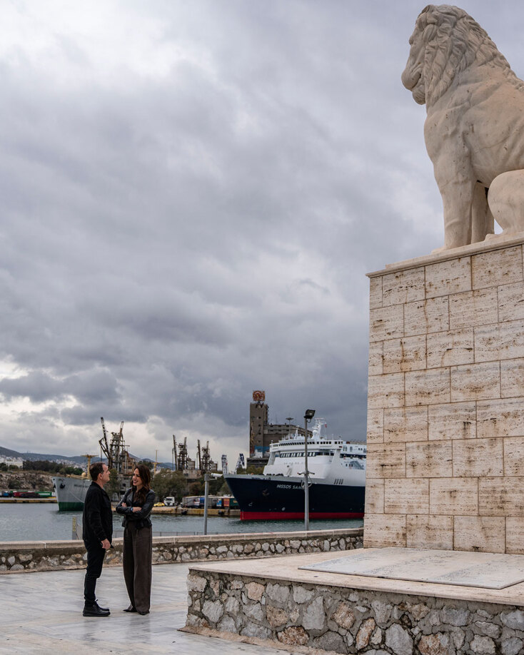 Η Δόμνα Μιχαηλίδου. 