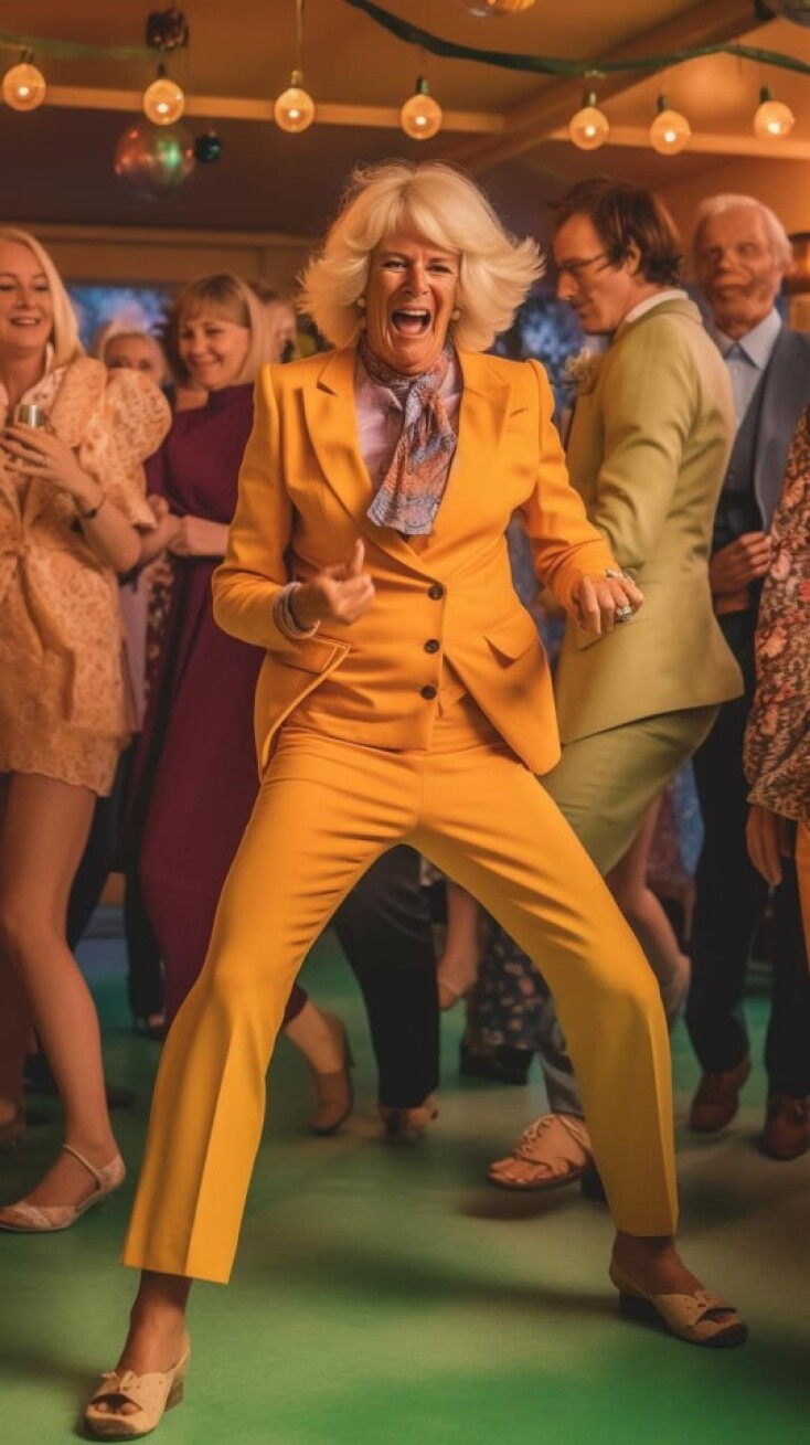 O Κάρολος με χαβανέζικο, η Κέιτ DJ: Η τεχνητή νοημοσύνη «φαντάστηκε» το πάρτι της στέψης