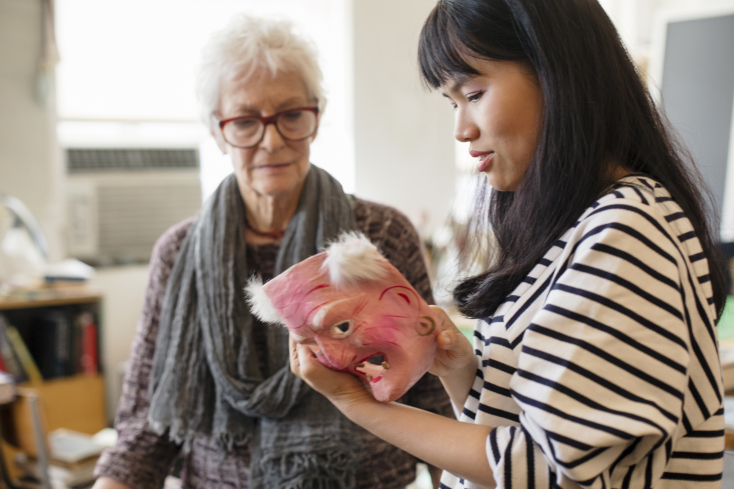 Rolex Mentor & Protégé: Η Joan Jonas στο εργαστήριό της στη Νέα Υόρκη με την Thao Nguyen Phan