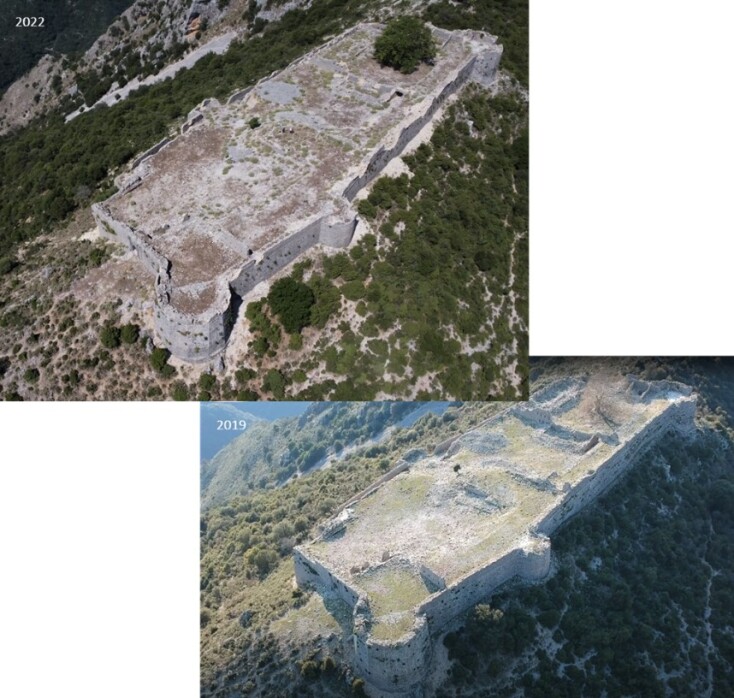 Παθολογία Κάστρου προ σεισμού και μετά σεισμού 