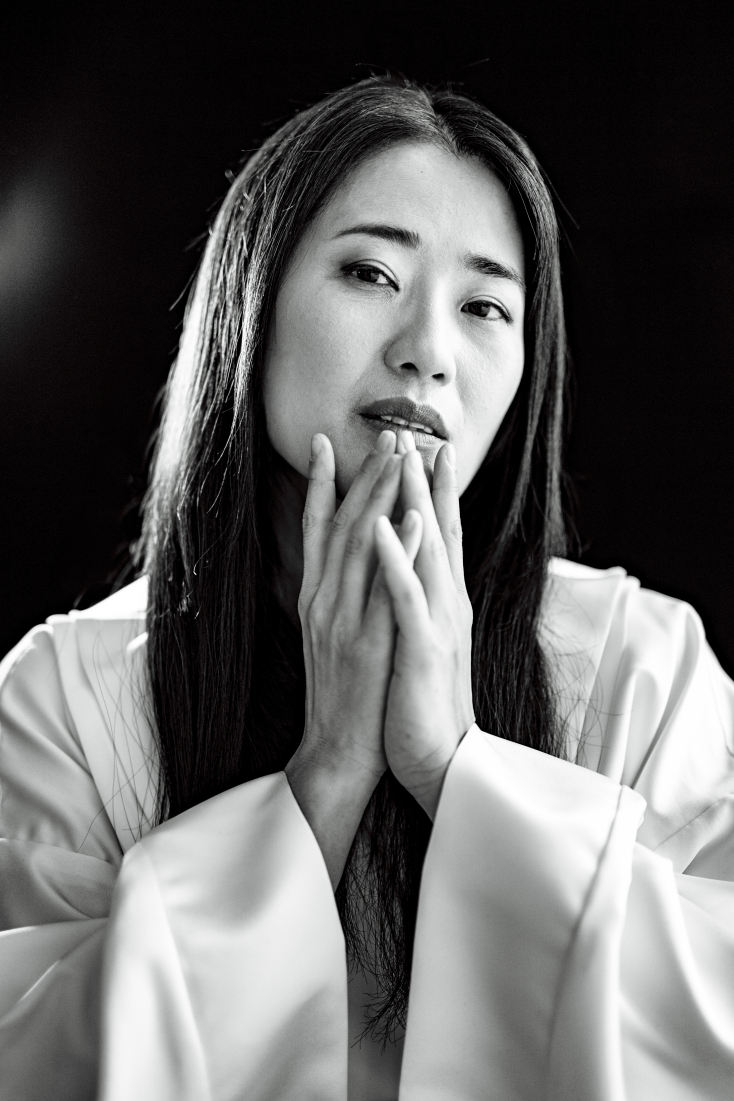 Η υψίφωνος Άννα Σον στον ρόλο της Τσο-Τσο-Σαν στην "Μαντάμα Μπαττερφλάι" της ΕΛΣ στο Ηρώδειο