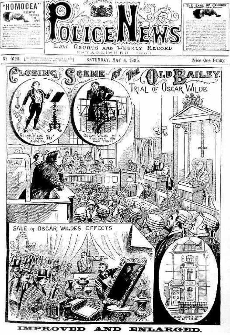 Σαν σήμερα 25 Μαΐου: Το 1895 ο Όσκαρ Ουάιλντ κρίνεται ένοχος για προσβολή των χρηστών ηθών και σοδομισμό και καταδικάζεται σε δύο χρόνια καταναγκαστικά έργα.