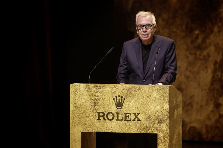 O διακεκριμένος αρχιτέκτονας σερ David Chipperfield στο Rolex Arts Festival