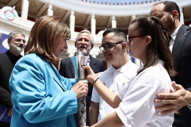 Η Κατερίνα Σακελλαροπούλου