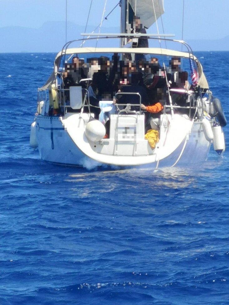 Διασώθηκαν 90 μετανάστες σε ιστιοφόρο ανοικτά των Κυθήρων