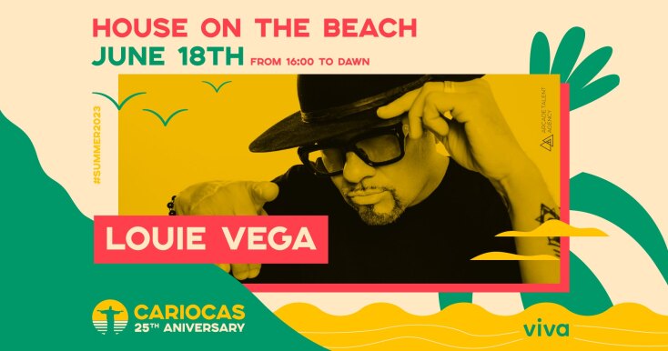 Ο θρύλος της house μουσικής Louie Vega στο «Be My Guest»