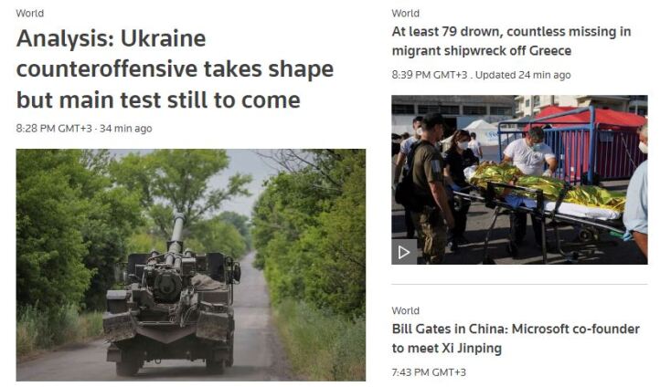 Εκτενή ρεπορτάζ στα διεθνή ΜΜΕ για το πολύνεκρο ναυάγιο στην Πύλο