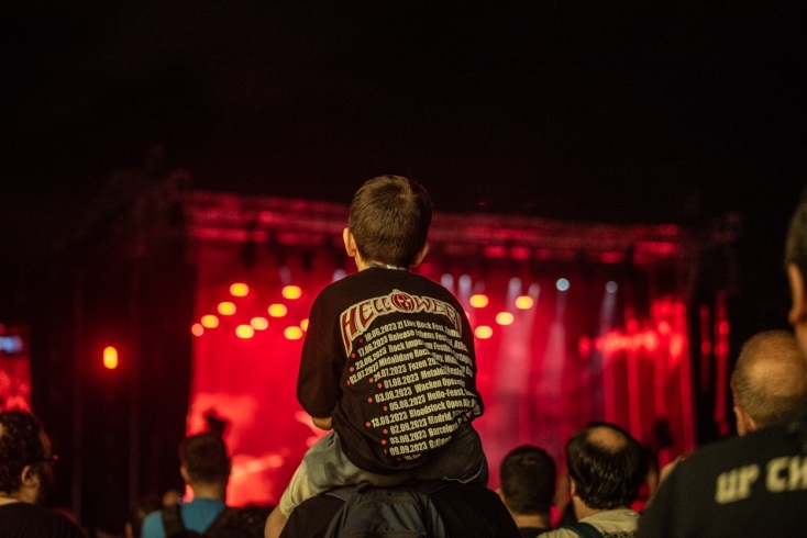 Release Athens 2023: Φωτορεπορτάζ από τη δεύτερη metal μέρα με Helloween, Jinjer, Beyond The Black και Silent Winter, στην Πλατεία Νερού.