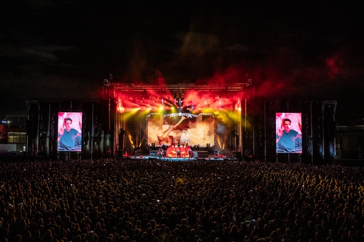 Release Athens 2023: Φωτορεπορτάζ από τη δεύτερη metal μέρα με Helloween, Jinjer, Beyond The Black και Silent Winter, στην Πλατεία Νερού.