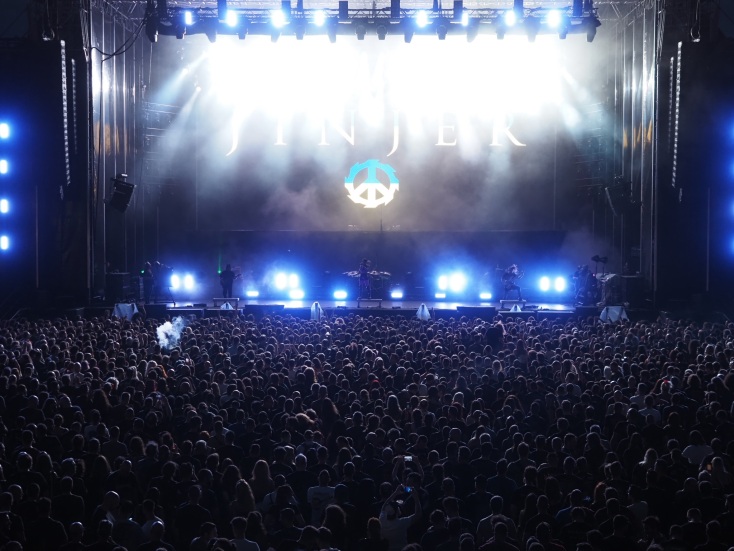 Release Athens 2023: Φωτορεπορτάζ από τη δεύτερη metal μέρα με Helloween, Jinjer, Beyond The Black και Silent Winter, στην Πλατεία Νερού.