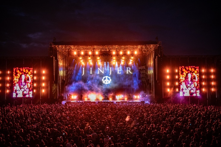 Release Athens 2023: Φωτορεπορτάζ από τη δεύτερη metal μέρα με Helloween, Jinjer, Beyond The Black και Silent Winter, στην Πλατεία Νερού.