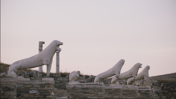 Οι εμβληματικοί λέοντες της Δήλου