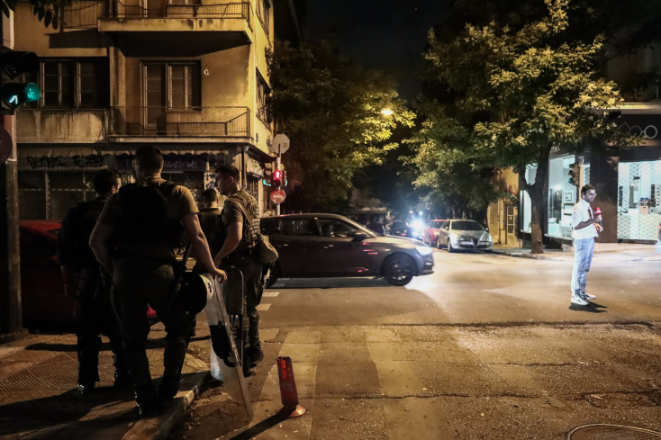 ΕΝΤΑΣΗ ΕΞΩ ΑΠΟ ΤΑ ΓΡΑΦΕΙΑ ΤΟΥ ΠΑΣΟΚ - ΚΙΝΗΜΑ ΑΛΛΑΓΗΣ