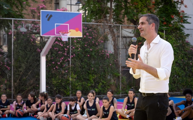 Δήμος Αθηναίων: Ανακαινίστηκαν πλήρως δύο ανοιχτά γήπεδα μπάσκετ στα ΠατήσιαΔήμος Αθηναίων: Ανακαινίστηκαν πλήρως δύο ανοιχτά γήπεδα μπάσκετ στα Πατήσια