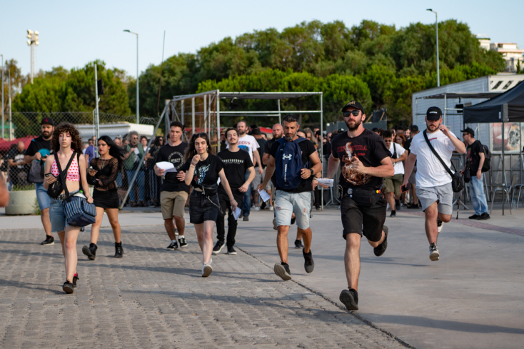 Release Athens 2023: Φωτορεπορτάζ από την όγδοη μέρα του φεστιβάλ και τις εμφανίσεις των Parkway Drive, Soulfly, Triptykon και Skybinder, στην Αθήνα, στην Πλατεία Νερού.