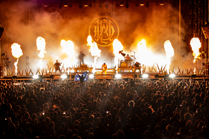 Release Athens 2023: Φωτορεπορτάζ από την όγδοη μέρα του φεστιβάλ και τις εμφανίσεις των Parkway Drive, Soulfly, Triptykon και Skybinder, στην Αθήνα, στην Πλατεία Νερού.