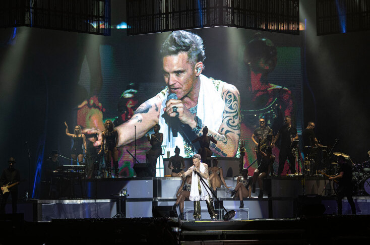 Ο Robbie Williams στο Rockwave 2023