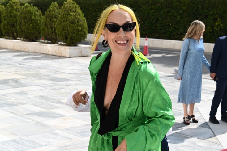 Η Τζώρτζια Κεφαλά στη Βουλή για την ορκωμοσία της