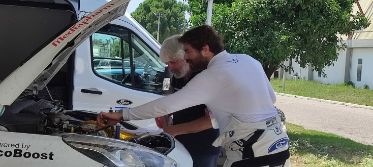 Ράλλυ Φθιώτιδος: Νώντας Καρανικόλας - Γιώργος Κακαβάς αγωνίστηκαν με το Ford Fiesta Rally4 του Car Center