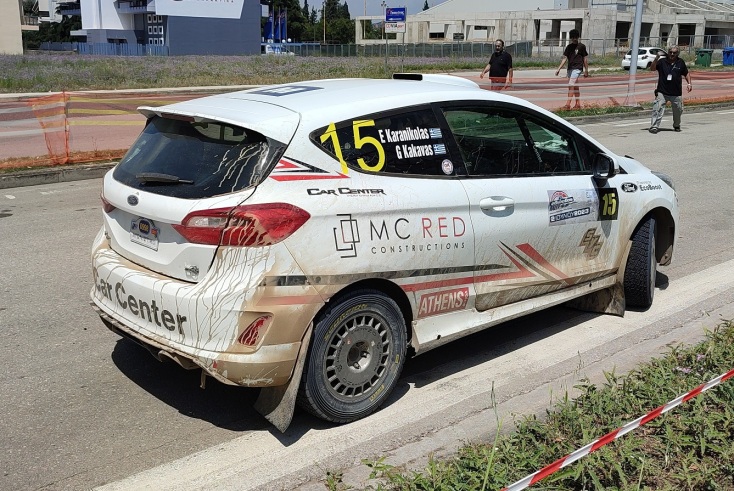 Ράλλυ Φθιώτιδος: Νώντας Καρανικόλας - Γιώργος Κακαβάς αγωνίστηκαν με το Ford Fiesta Rally4 του Car Center