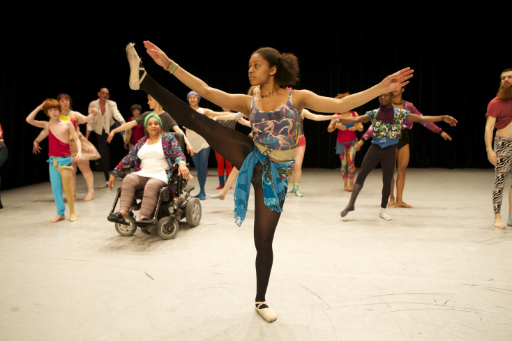 Από την αυτο-βιο-χορο-γραφική παράσταση "Ζερόμ Μπελ"