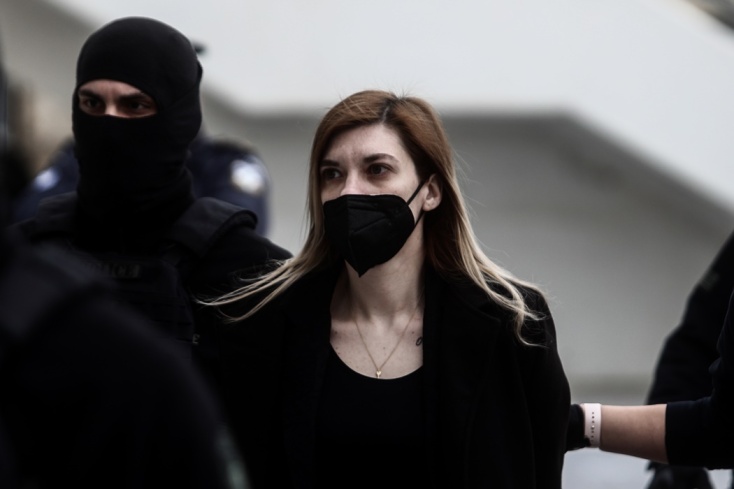 Η προφυλακισμένη 34χρονη Ρούλα Πισπιρίγκου