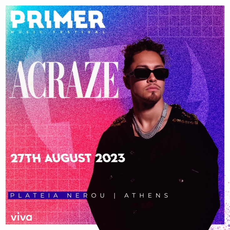 O Acraze στο Primer Music Festival 2023