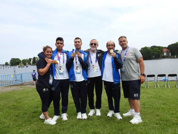 O προπονητής Μανώλης Αγγελάκης