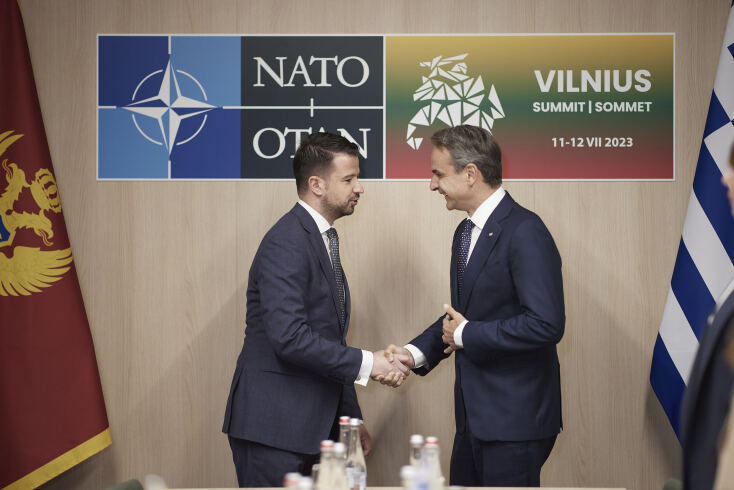 ΝΑΤΟ: Πρώτη παρέμβαση Μητσοτάκη για Δ. Βαλκάνια και μεταναστευτικό