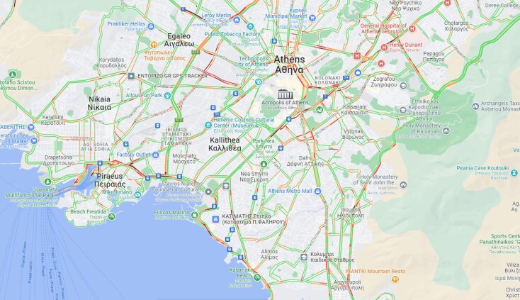 Πολύ αυξημένη κίνηση αυτήν την ώρα σε Λ. Κηφισού και Παραλιακή