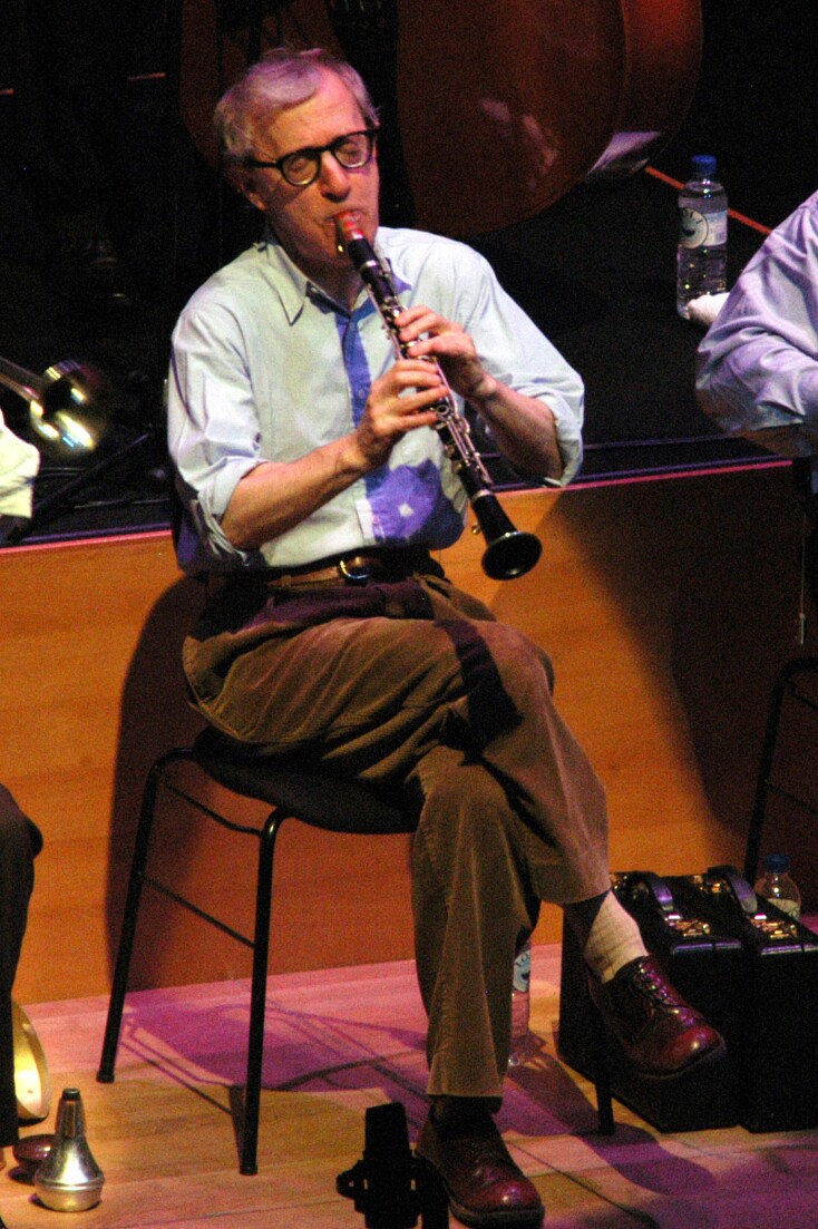 Ο Γούντι Άλεν με τους Woody Allen New Orleans Jazz Band στο Ηρώδειο