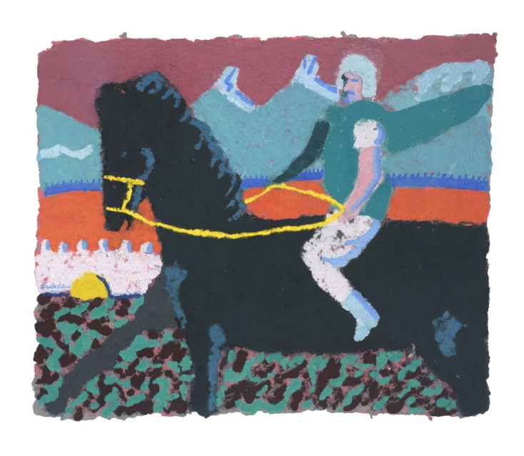 Paperpulp Fictions: 'Εκθεση ζωγραφικής του Γιάννη Ευθυμίου στη Μύκονο 