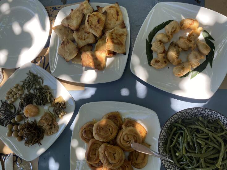 Ορεκτικά στην Λήμνο